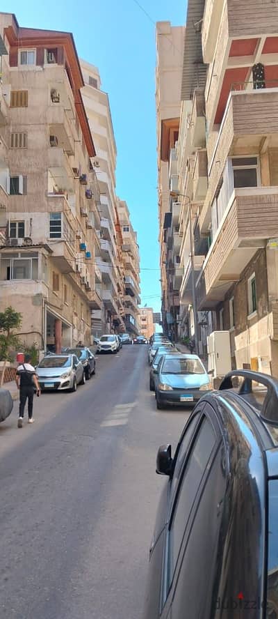 لراغبى التميز - شقه 110 متر للايجار الجديد (دور ارض ) بموقع متميز بشارع مصطفى لطفى المنفلوطى بستانلى