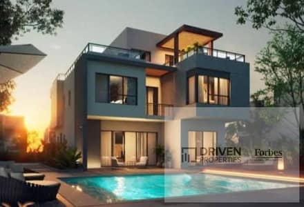 Direct Lake View Standalone Villa Type C for Sale by Installments in The Crown Palm Hills 6th of October  Golf Extensions Golf Views New Giza