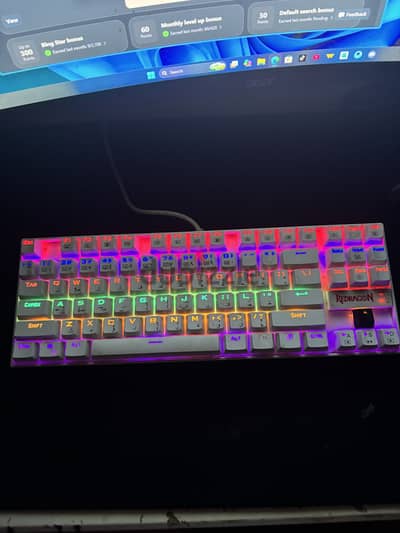 Redragon K552 KUMARA Rainbow Red Switch