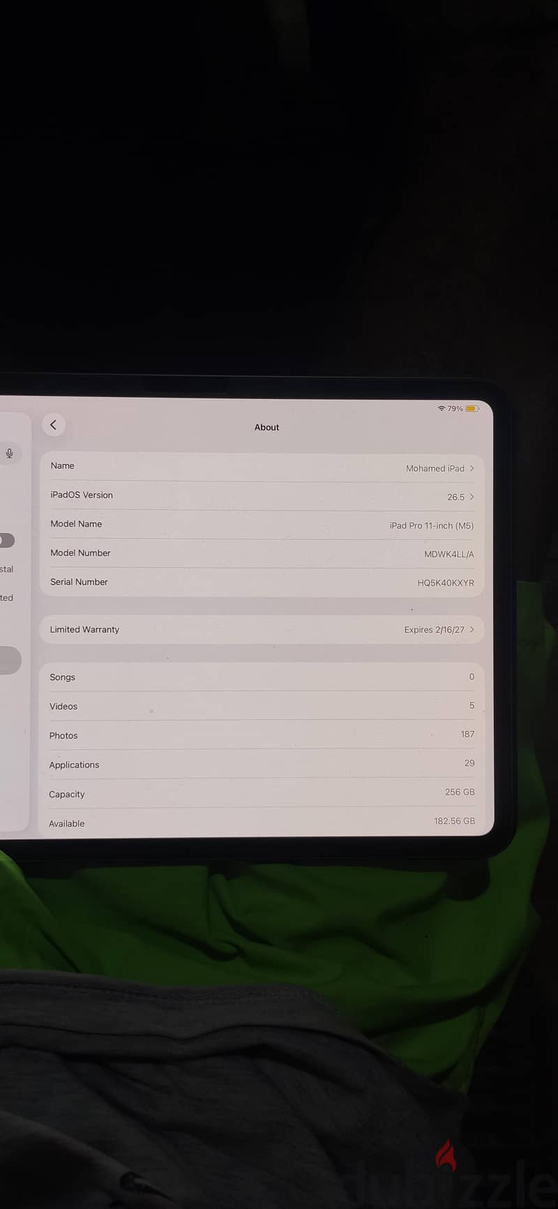 Ipad pro M5 11inch 5