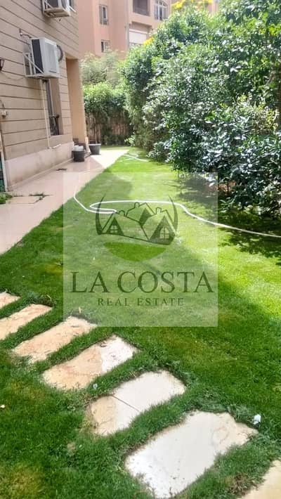 For Sale | Luxury Ground Floor Apartment with Private Garden in Acacia Compound – New Cairo