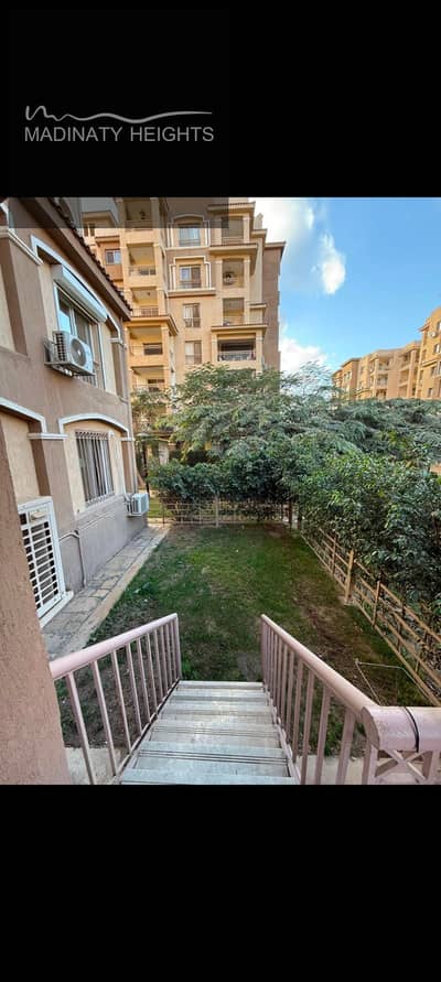 Furnished hotel apartment for rent in Madinaty B2 - Ground floor with garden and wide garden view