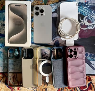 Apple - iPhone 15 Pro كالجديد