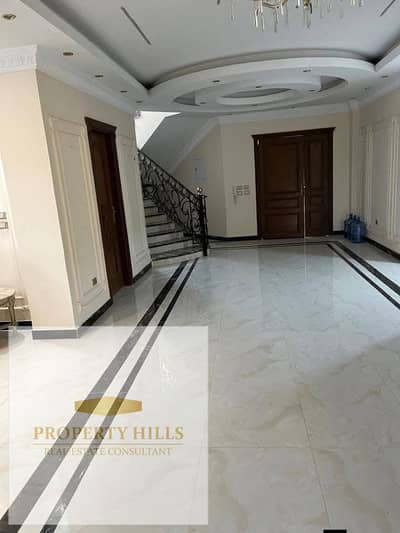 Ready to move villa in new cairo with private garden