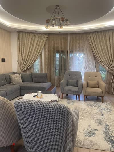 Standalone villa for sale with a swimming pool, special finishes in Al Rehab, first occupancy Standalone villa for sale with a swimming pool, special finishes in Al Rehab, first occupancy