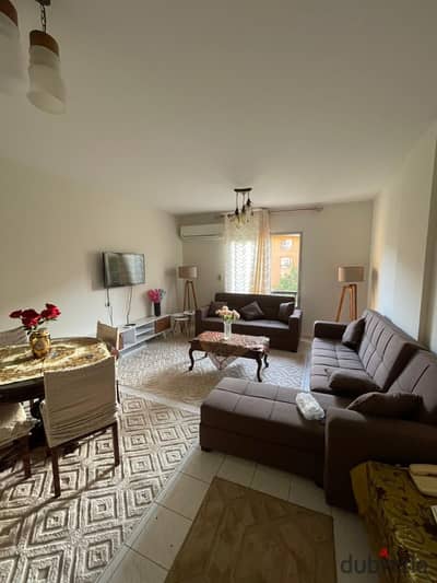 Furnished apartment for rent in Al-Rehab next to services Furnished apartment for rent in Al-Rehab next to services