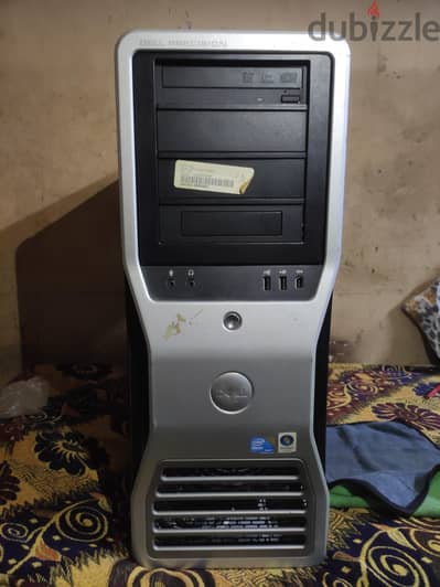 Dell persision T7500 مستعمل يشبه الجديد