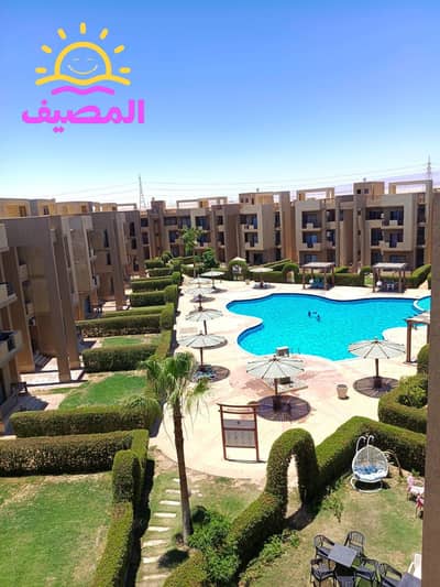 3-Bedroom Chalet with Direct Pool View & Private Roof in Blue Bay Asia Ain Sokhna – Near Telal & La Vista Topaz