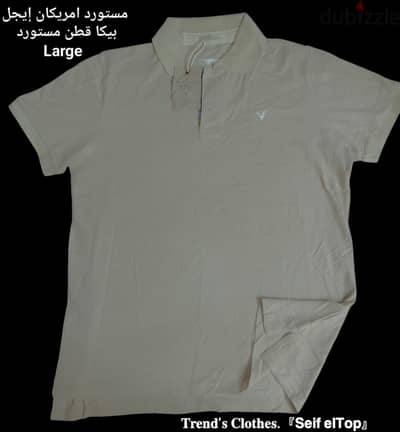 تيشيرتات بولو شبابي ورجالي  مستورده أميركان ايجل
