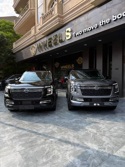 Nissan patrol platinum 2026 3.5 Twin Turbo جميع الالوان تسليم فوري