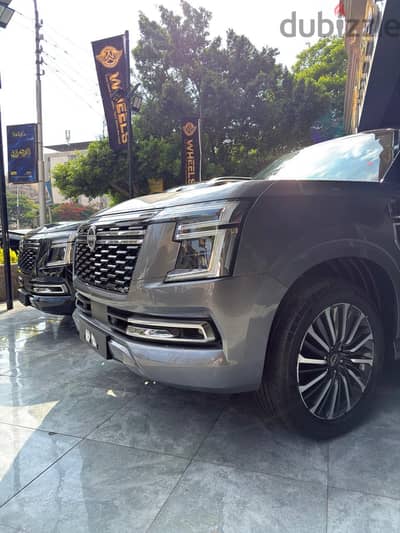 Nissan patrol platinum 2026 3.5 Twin Turbo جميع الالوان تسليم فوري