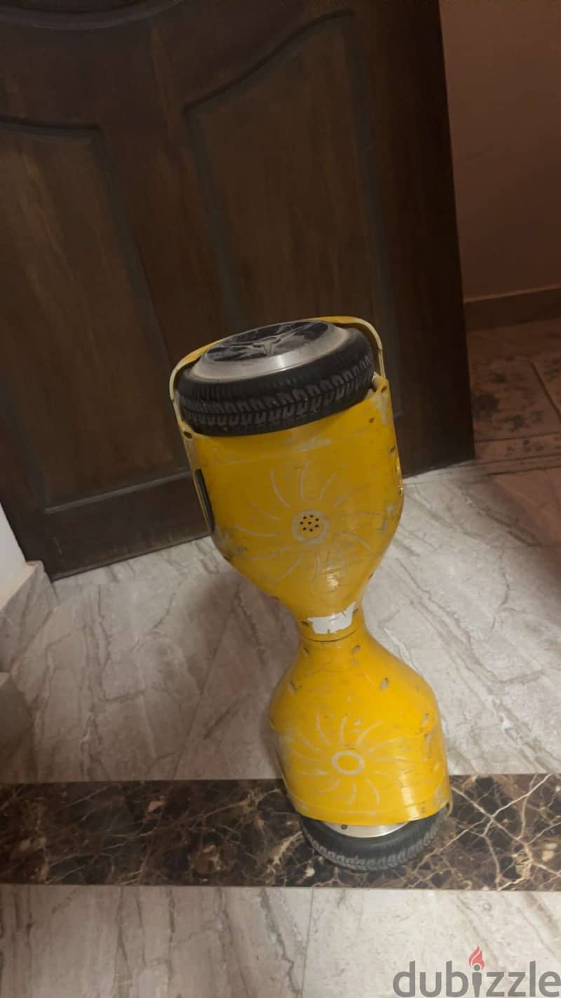 Yellow Hoverboard 1