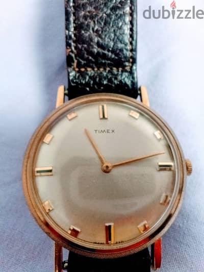 ساعة تايمكس أثرية نادرة موديل 1968 أصلية 100% (Rare Vintage Timex)