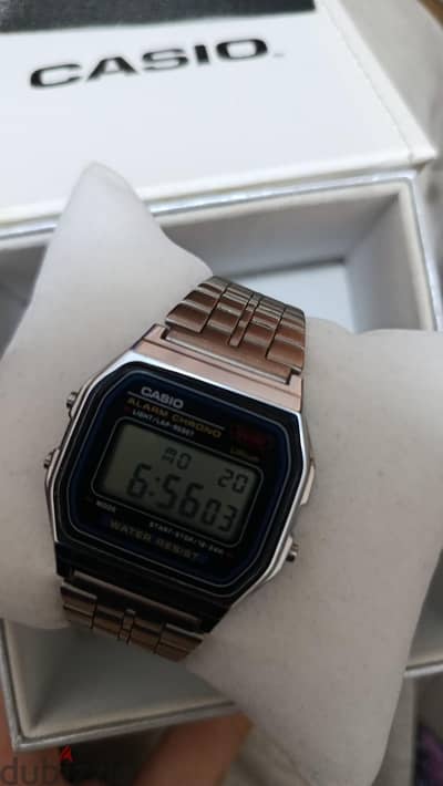 Casio A159WA Original بالبوكس والضمان - حالة ممتازة