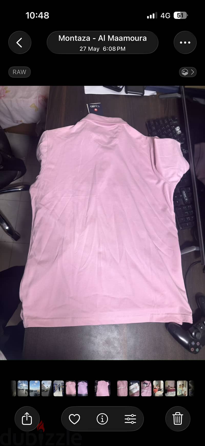 Polo pink 2