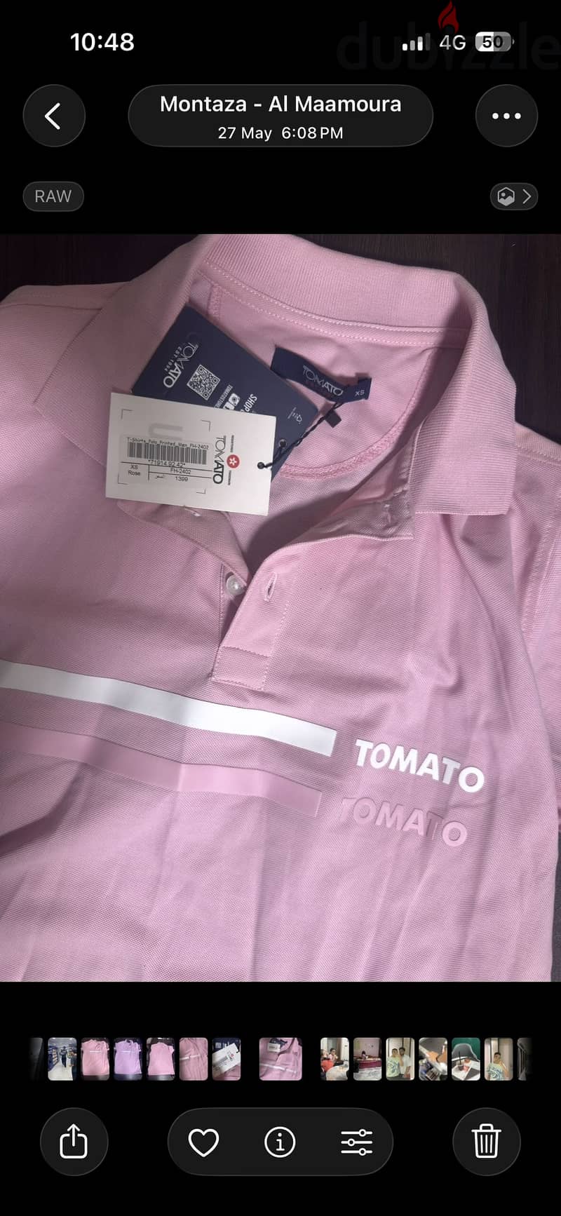 Polo pink 4