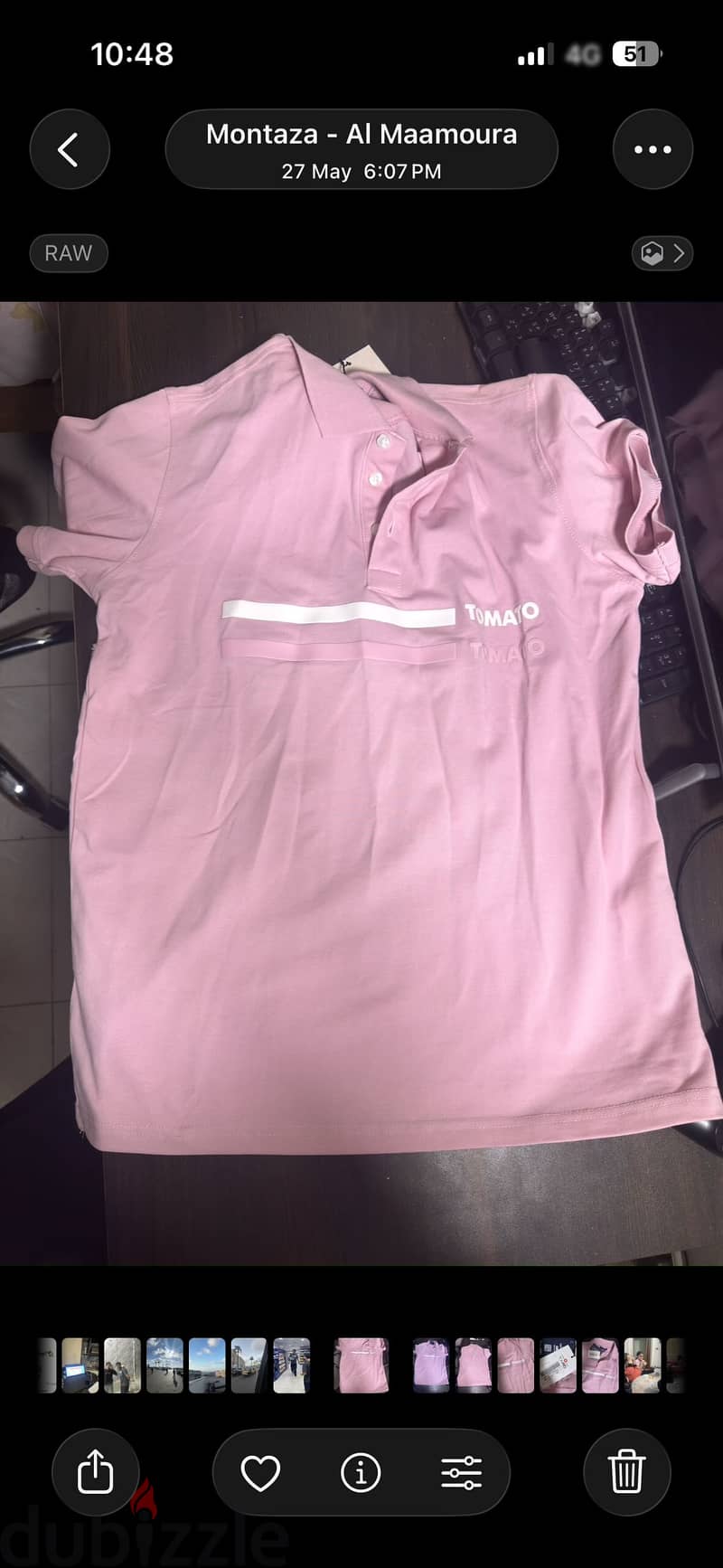 Polo pink 5
