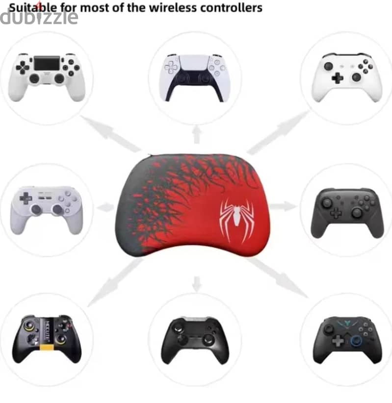 SpiderMan Venom Theme Controller Carrying Case 1