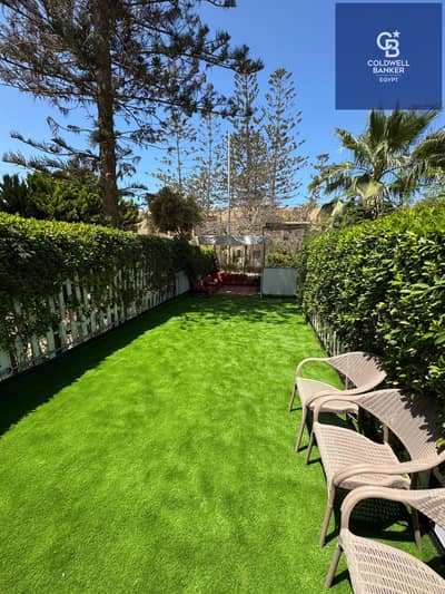 Chalet with garden, ready for immediate occupancy, fully finished, steps from the beach in Marina 2, North Coast