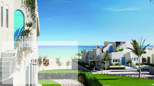 Own a premium middle townhouse in Evia phase at Mountain View Ras El Hekma