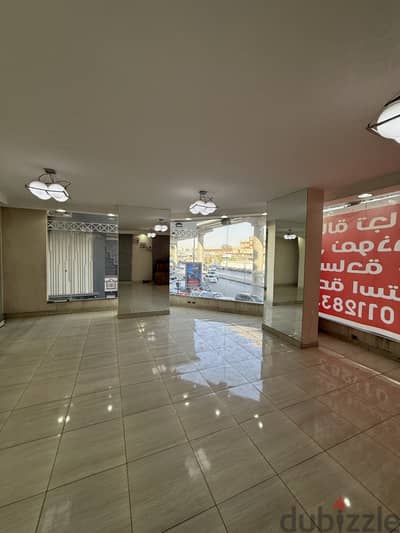 مكتب تجاري للبيع 150 م على شارع جسر السويس الرئيسى