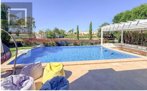 A distinctive villa with a private swimming pool