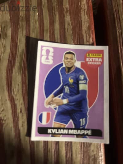 Mbappe purple extra sticker