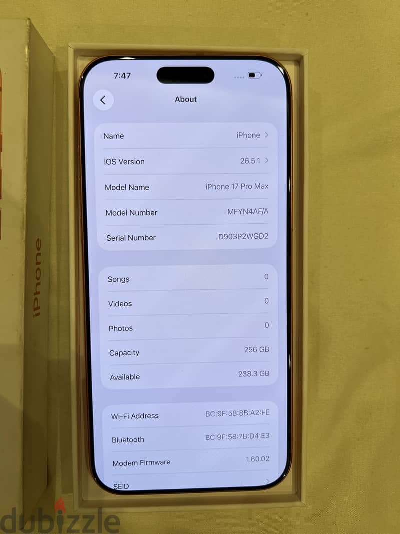 iPhone 17 pro max 8