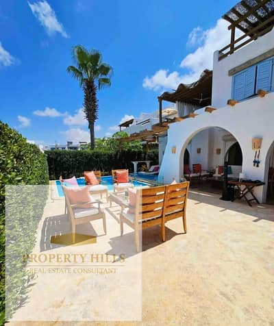 For selling villa in sidi abdelrhman with garden sea view