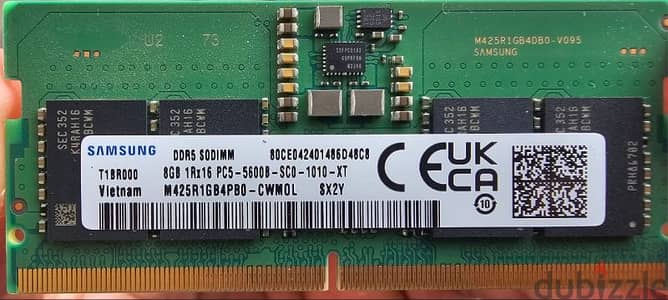 8GB Laptop RAM DDR5 5600MHz
