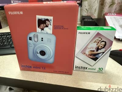 FUJIFILM instax mini 12 + 10 sheets جديد
