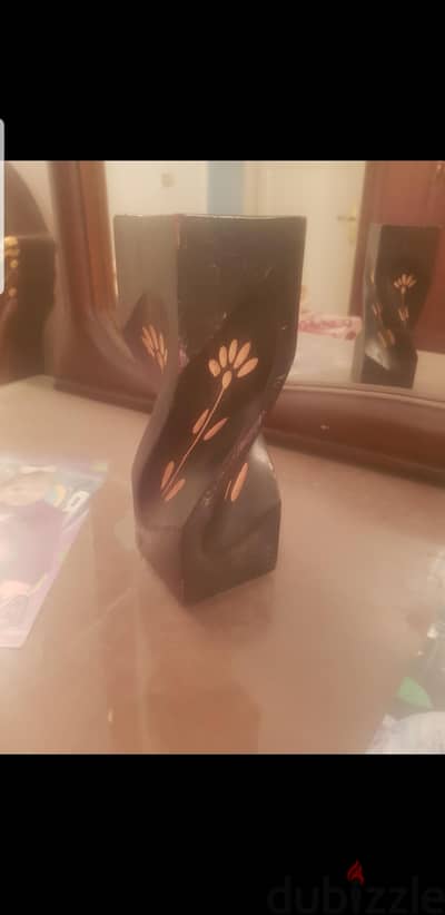 شمعدان خشب