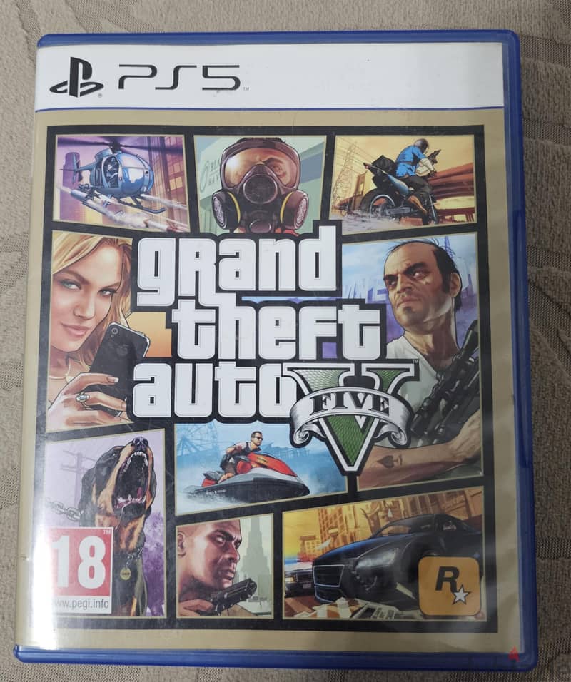 CD PS5 GTA5 4