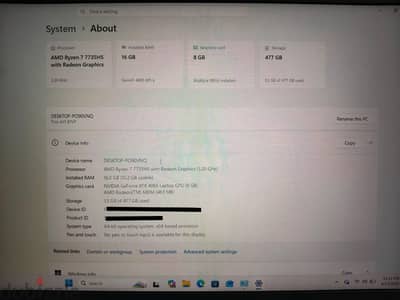 MSI RTX 4060 Gaming Laptop | Ryzen 7 7735HS | 16GB RAM | 144Hz