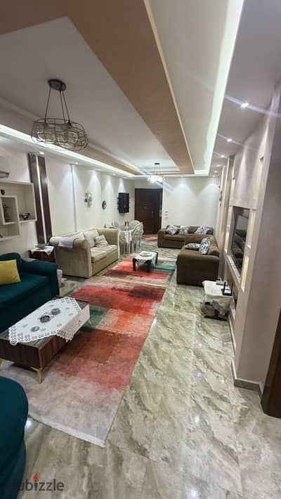 Furnished 170 sq m apartment for rent in One Katameya Compound, directly on the Ring Road.