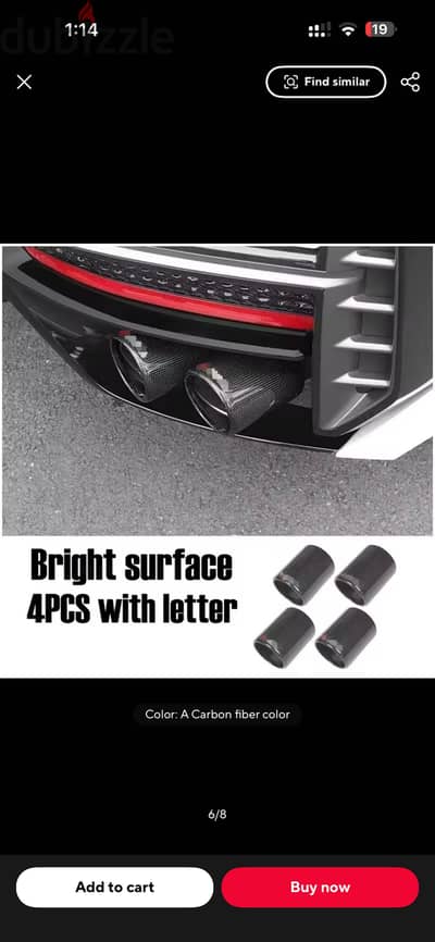 Gac empow exhaust tips