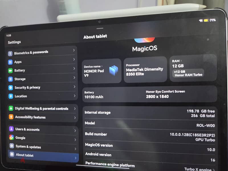 honor pad v9 tablet 3