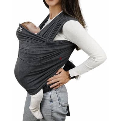 uni baby carrier wrap grey
