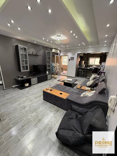 For sale an apartment in the seventh neighborhood adjacent to the first mini compound La Ville in Sheikh Zayed City near Saudi Market and all services