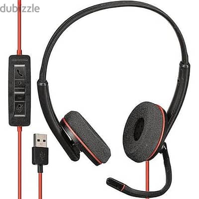 Plantronics Black Wire 3220 Headset