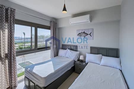 Fully furnished chalet ready for immediate delivery with 2 bedrooms inside Marina 2, Marassi Resort, Sidi Abdel Rahman, North Coast