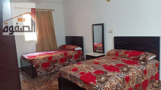 Furnished apartment for rent in Zahra Al-Maadi, the Italian district, a distinguished and upscale location close to Carrefour and Happiness Street