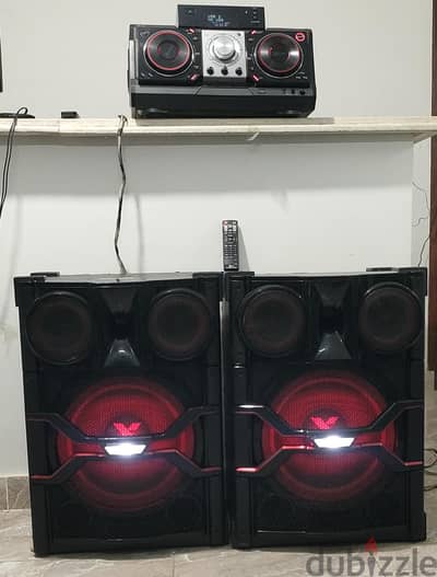 LG xboom DJ 25000w مناسب للحفلات outdoor جهاز جباار