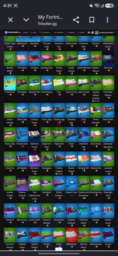 Fortnite Account اکونت فورت نايت للبيع