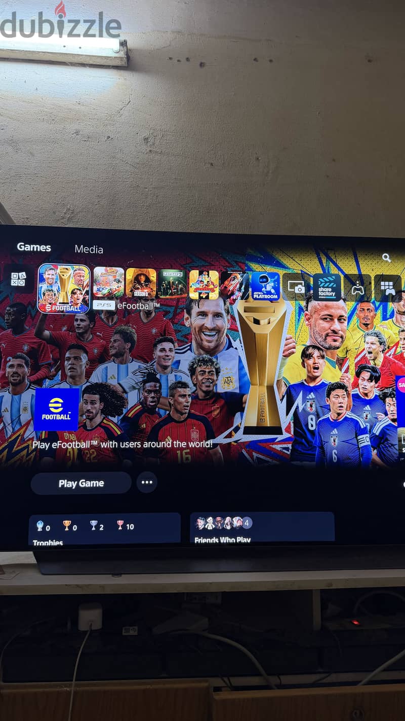 Ps5 slim digital with 2 controller 2
