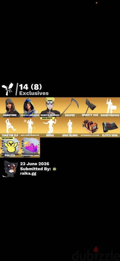 Fortnite acount
