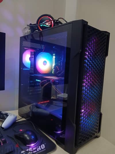 جهاز pc قوى العاب و مونتاج + شاشة جيمنج