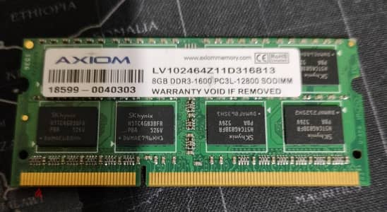 8 GB Laptop RAM