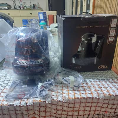 Turkish coffee machine oka ماكينه قهوه تركى اوكا جديده لم تستخدم بضمان