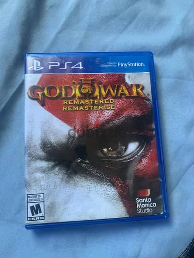 للبيع اسطوانة جاد اوف وور God Of War III PS4